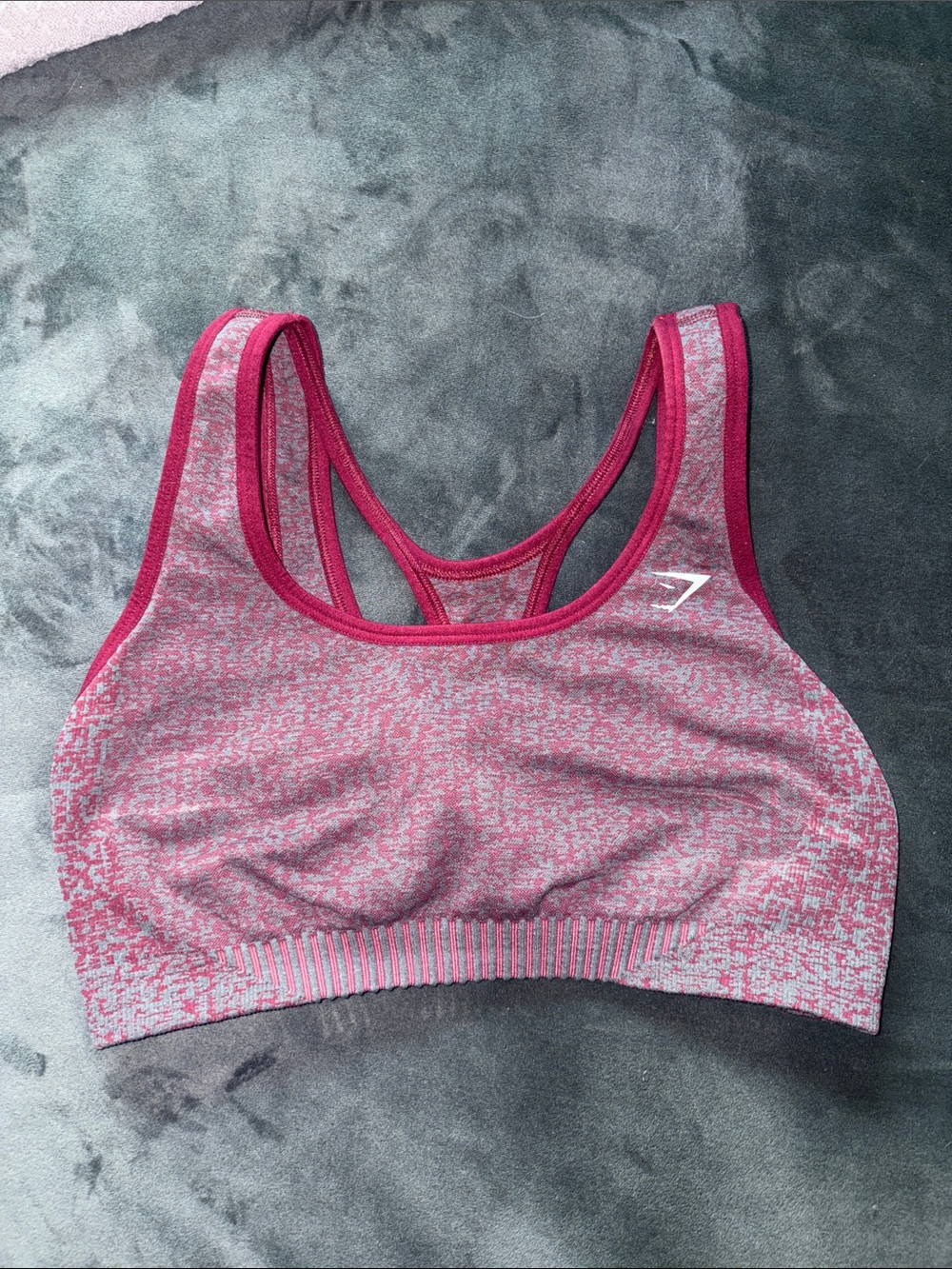 Gymshark Seamless Sports Bra in Pink Heather